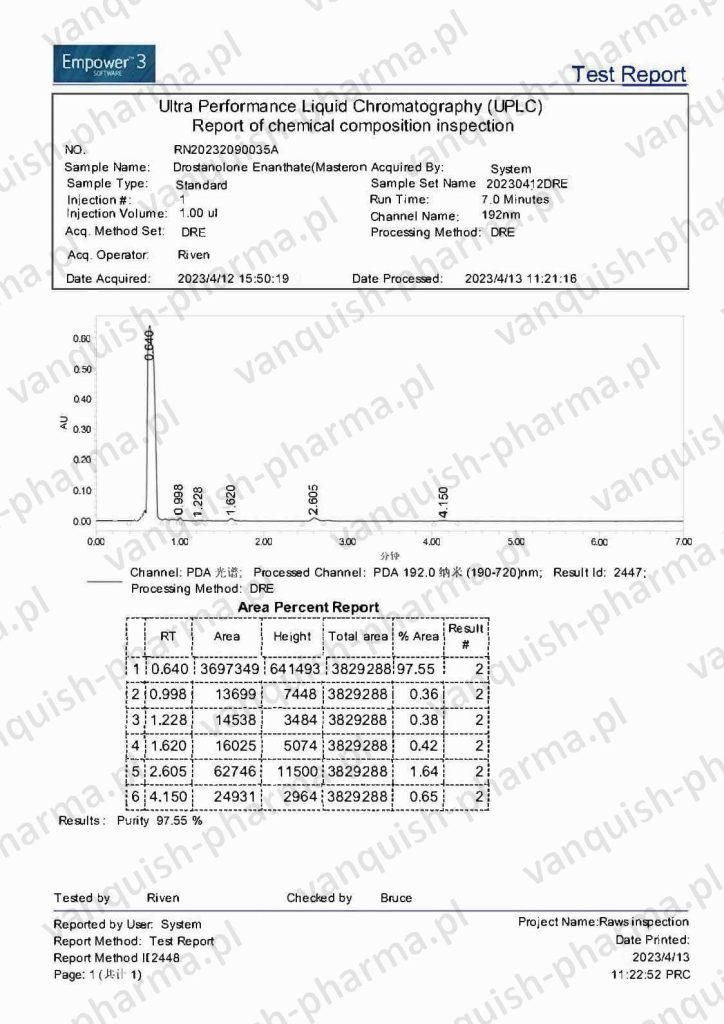 Masteron Enanthate Drostanolone