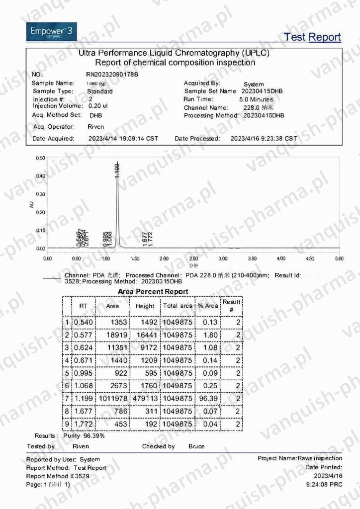 DHB Dihydroboldenone
